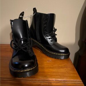 Dr. Martens 1460 Pascal Bex 8-Eye Boot - Big Kid - Black | Size 2